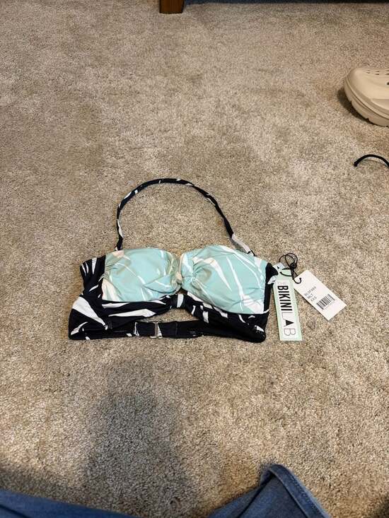 The Bikini Lab Other - The Bikini Lab Women's Island Breeze Midkini Bandeau Bikini Top